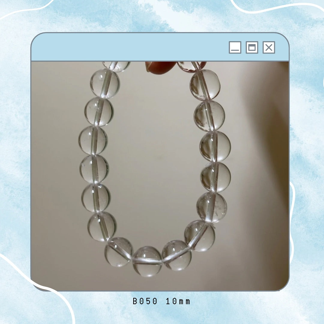 白水晶 Clear Quartz (10mm)