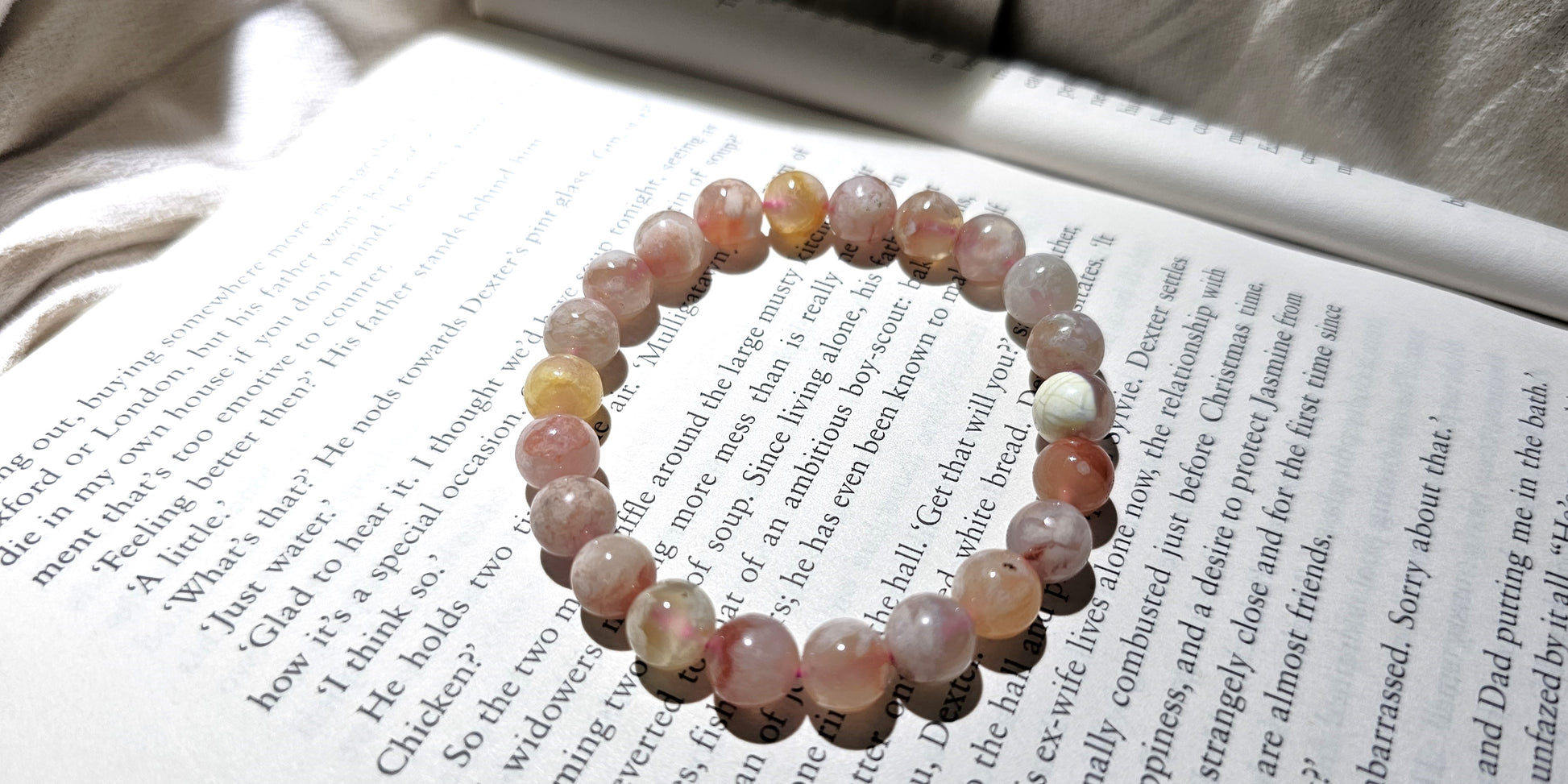 櫻花瑪瑙 Sakura Agate (8.5mm)