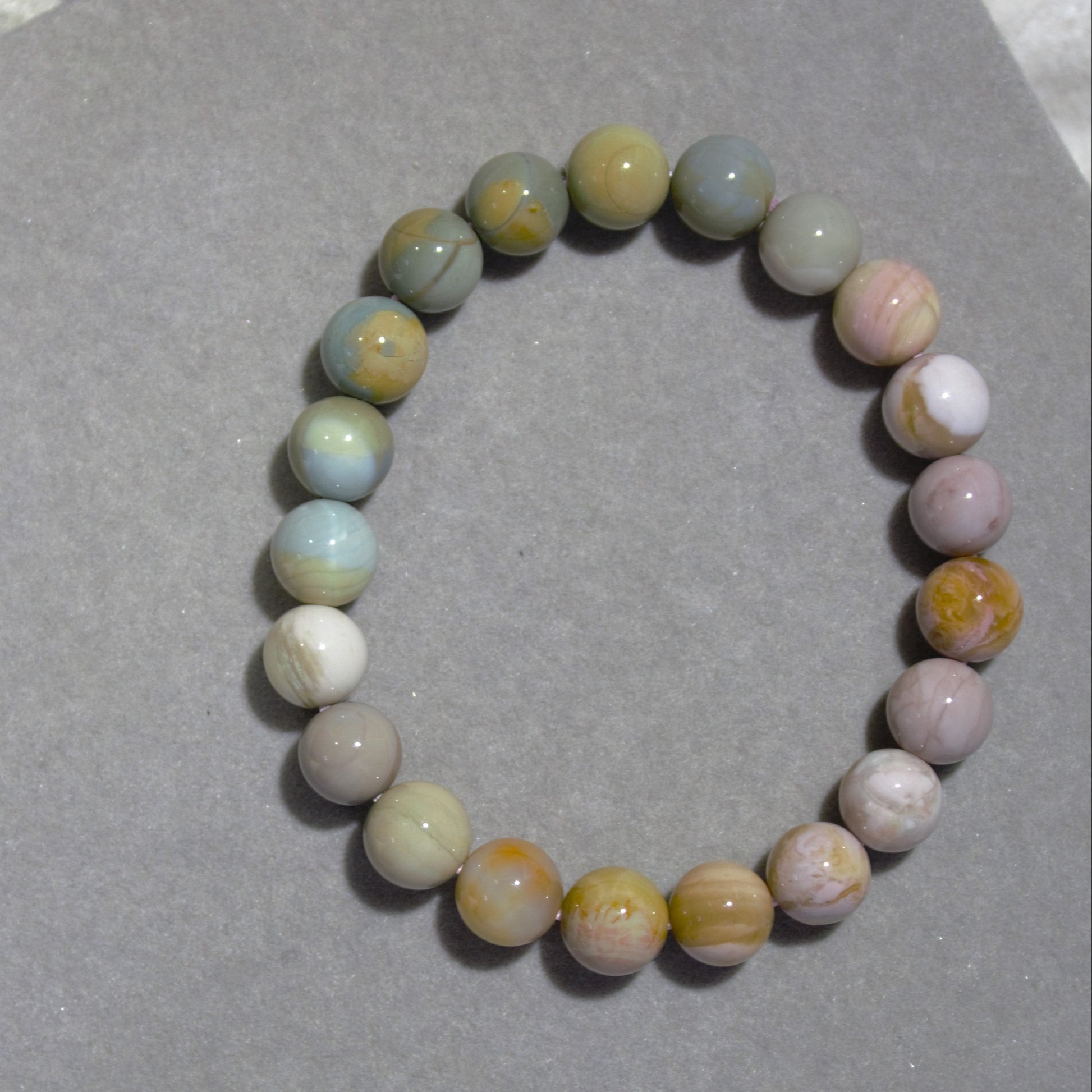 阿拉善 Alashan Agate Bracelet (8.6mm)
