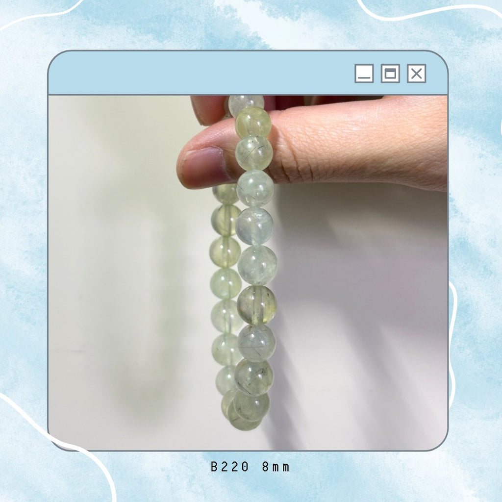 葡萄石 Prehnite (8mm)