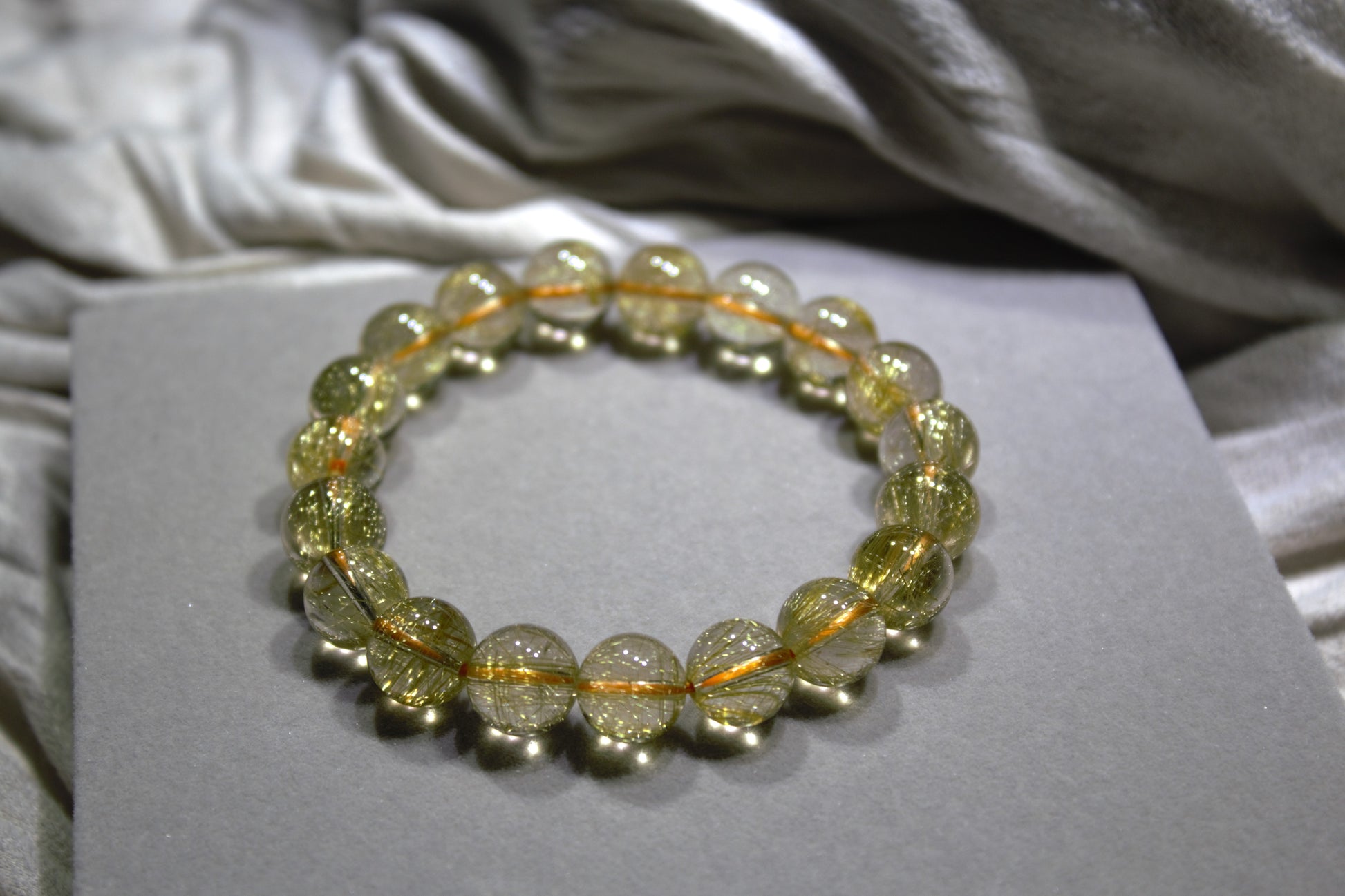 金髮晶 Golden Rutilated Quartz Bracelets