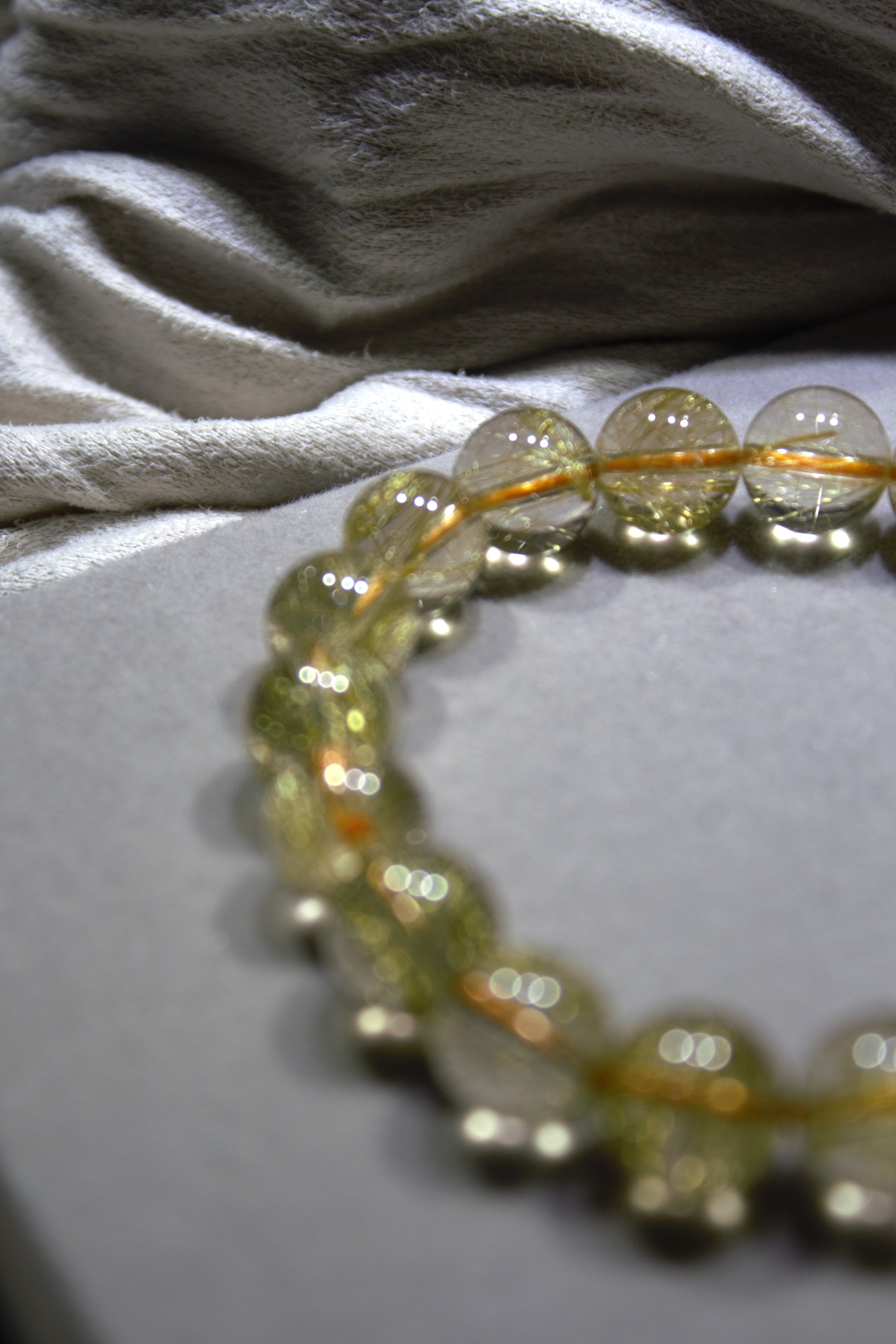 金髮晶 Golden Rutilated Quartz Bracelets