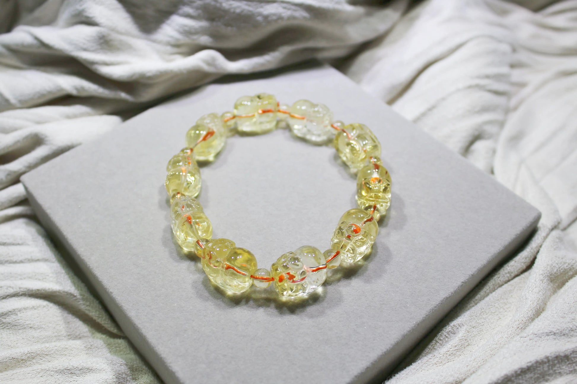 黃晶貔貅 Citrine Pixiu Wealth Bracelet