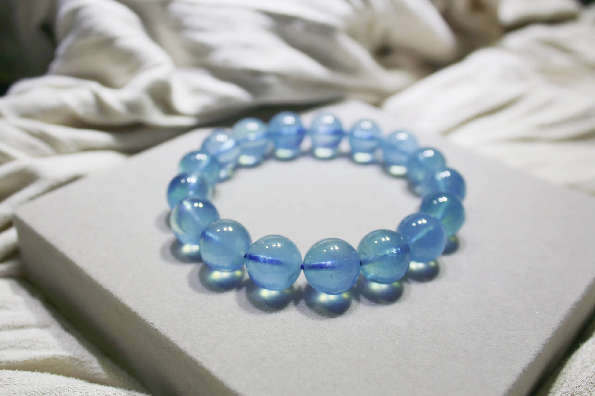 海藍寶 Aquamarine Bracelet (12mm)