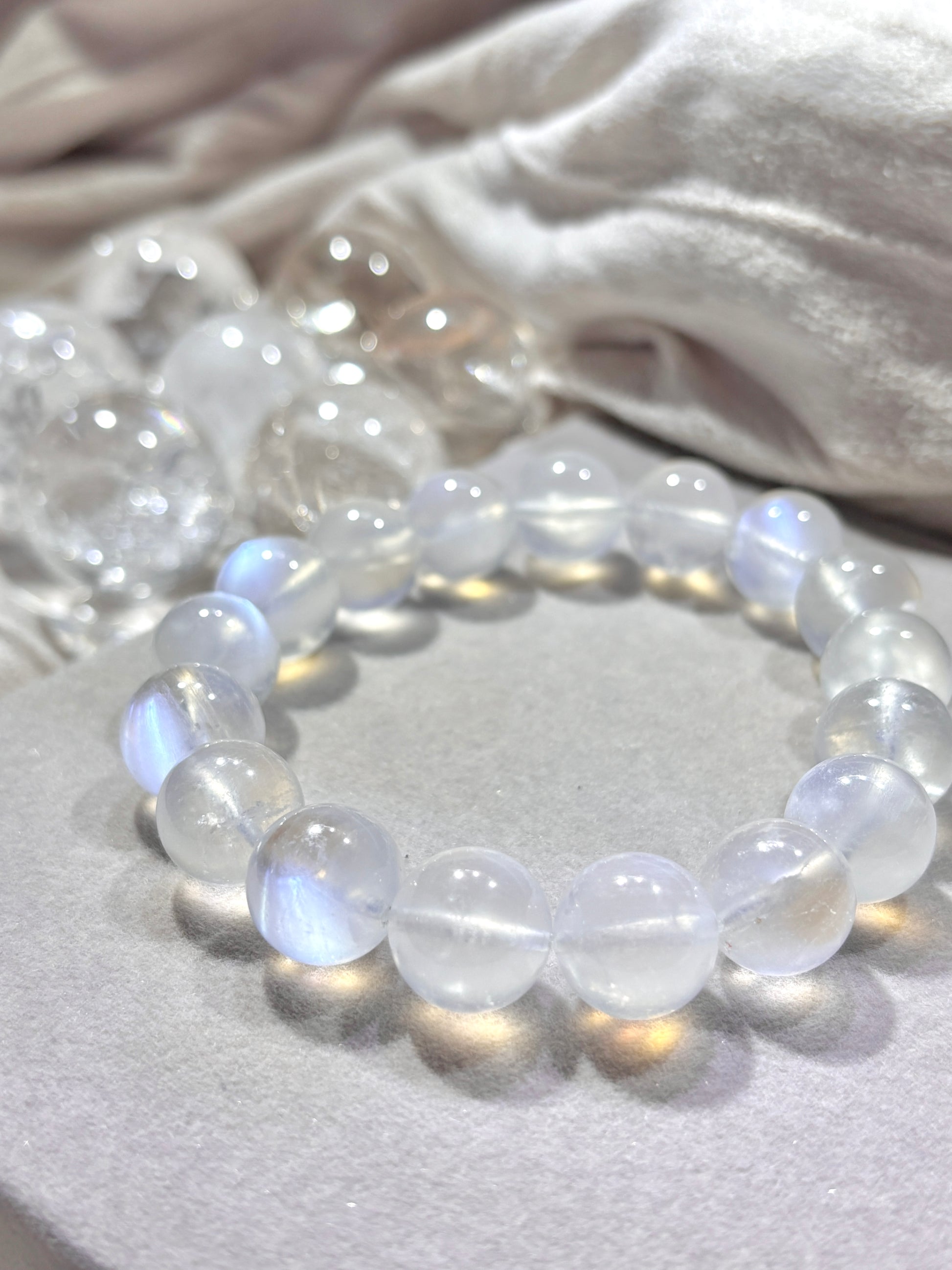月亮石 Moonstone Bracelet (12mm)