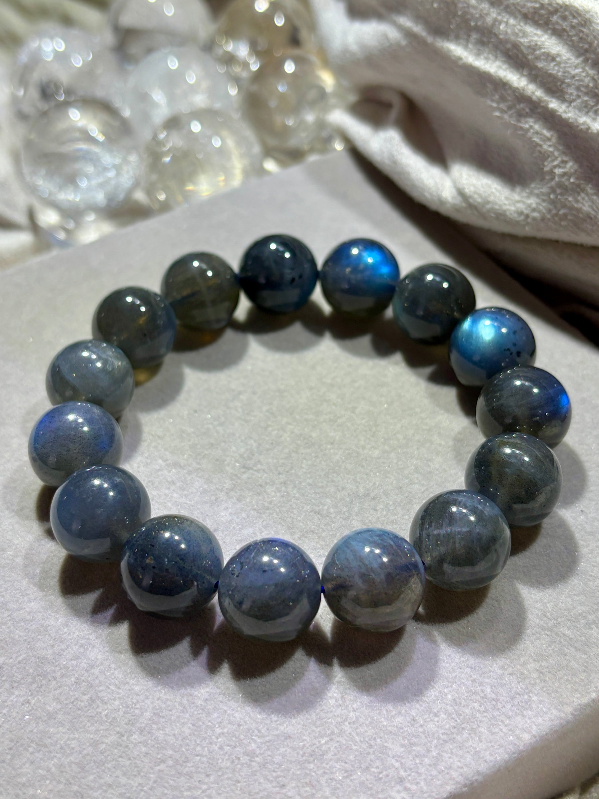 拉長石 Labradorite Bracelet (13MM)