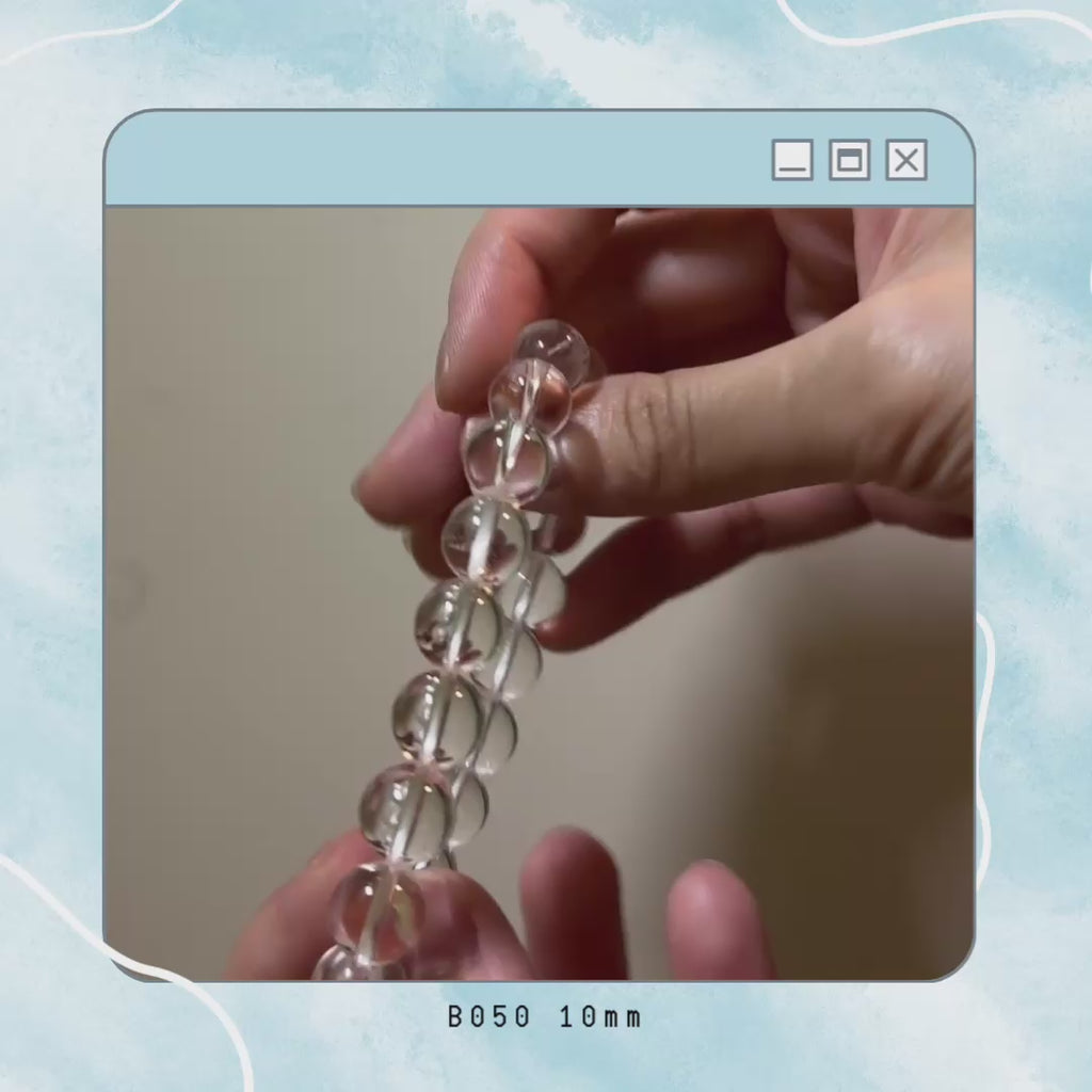 白水晶 Clear Quartz (10mm)