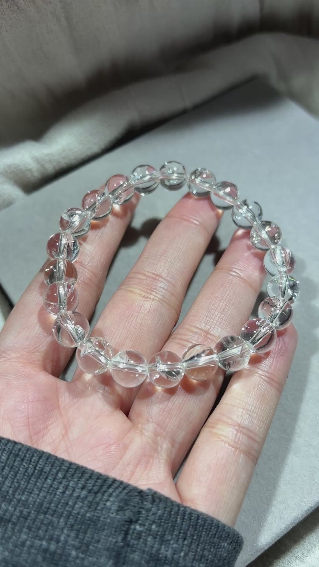 白阿賽 Azeztulite Bracelet